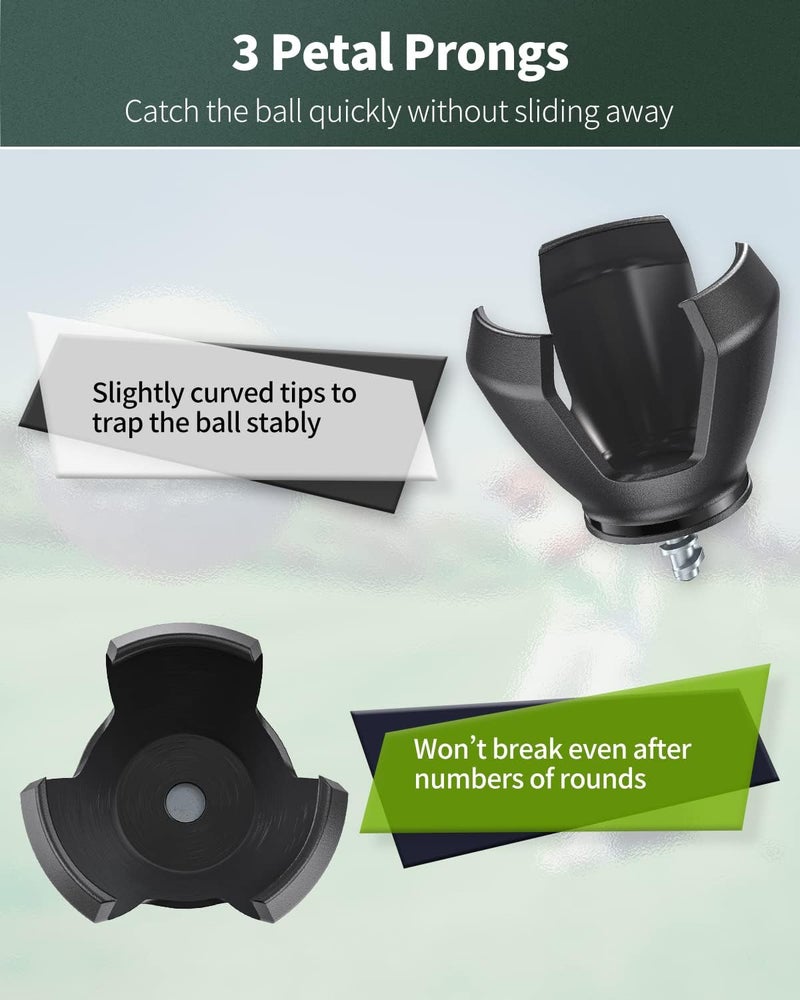 GreenHaven Golf Ball Retriever Grabber for Putters Golf Pick-up Portable Grip Sucker Tool Back Saver for Golfers，3-4 Pack - Image 5